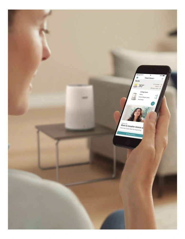 800i Series Air Purifier in White image 5
