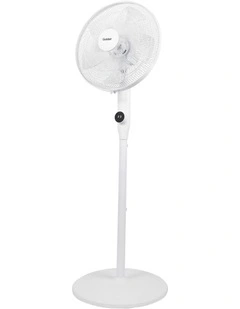 Whisper Quiet Pedestal Fan GPPF320 40cm in White