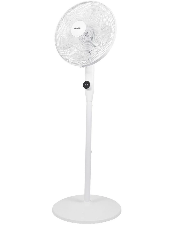 Whisper Quiet Pedestal Fan GPPF320 40cm in White image 1
