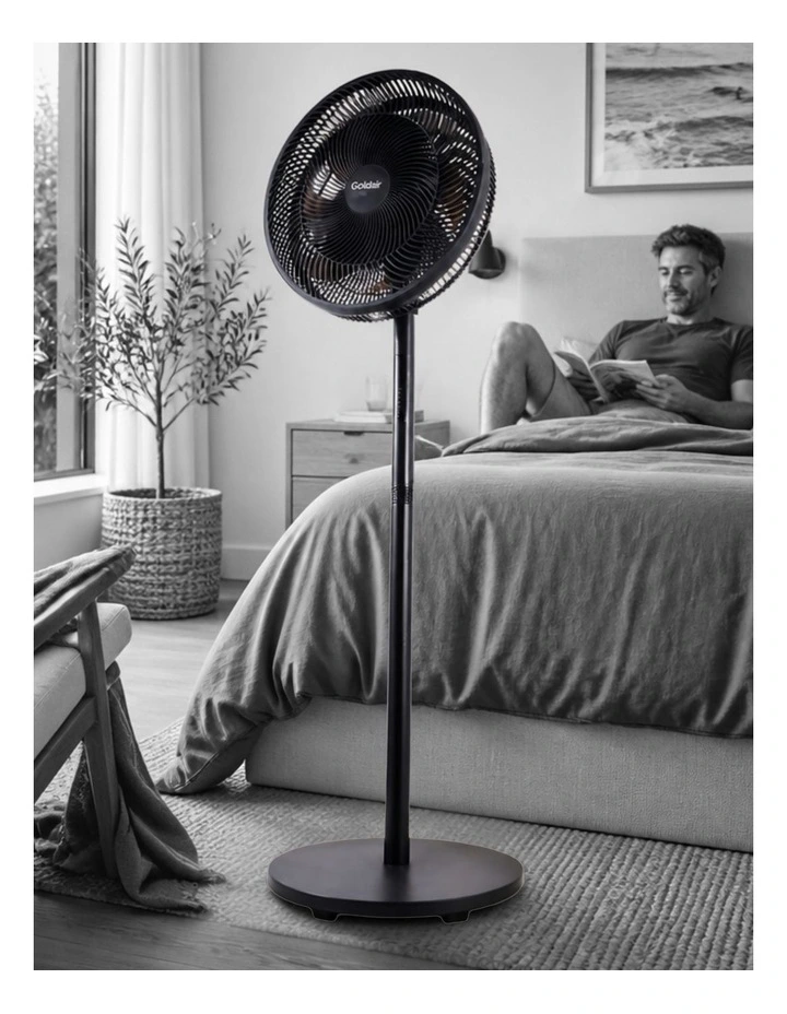 Platinum Digital Pedestal Fan with Wi-Fi in Black GPPF800 image 2