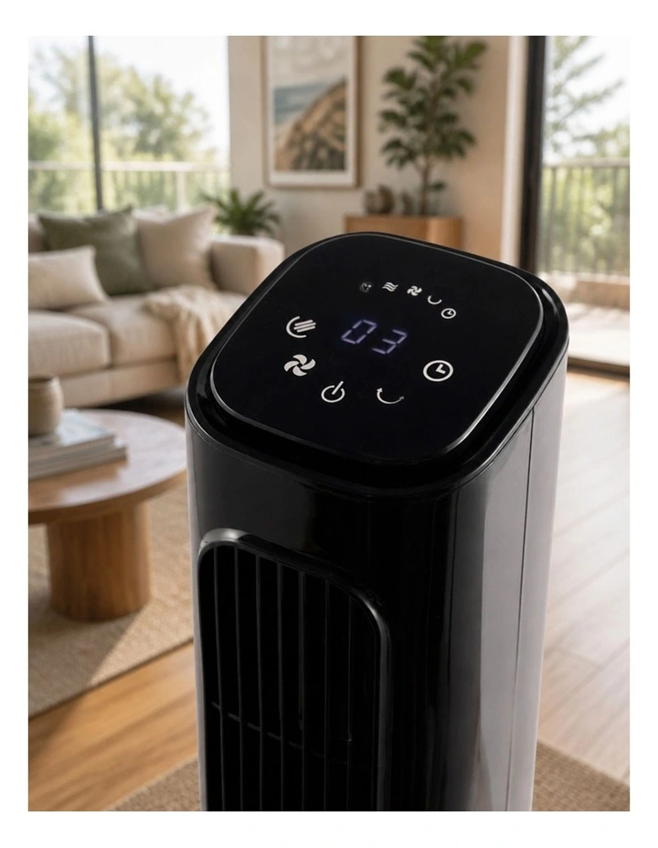 Tower Fan With Remote GCTF220 91cm in Black image 3