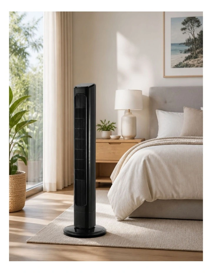 Tower Fan With Remote GCTF220 91cm in Black image 4