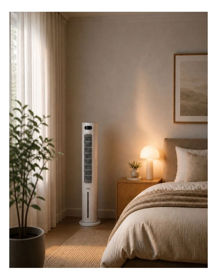 7L Evaporative Tower Fan in White GCEV230 image 4