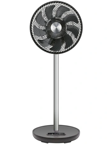 The Standing 3D Connect Air Circulator Black/Stainless Steel LPF308GRY