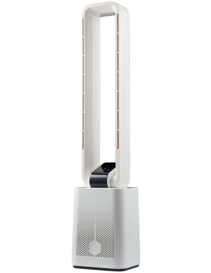 Goldair Platinum Bladeless Tower Fan With HEPA Filter 97cm In White | MYER