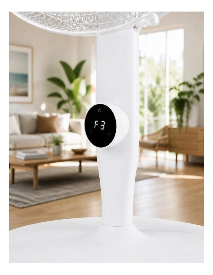 Whisper Quiet Desk Fan GPDF450 in White image 4