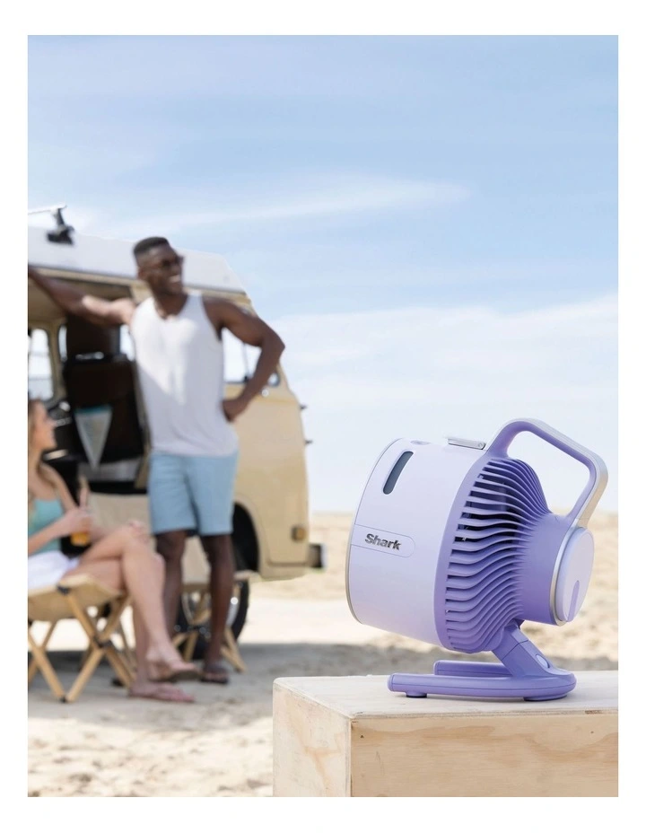 FlexBreeze FA052QLVANZ HydroGo Misting Portable Fan in Lilac image 5