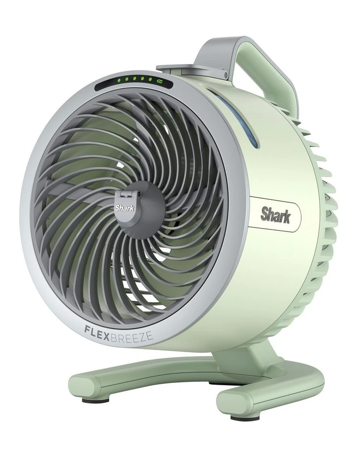 FlexBreeze FA052QGNANZ HydroGo Misting Portable Fan in Honey Dew image 1