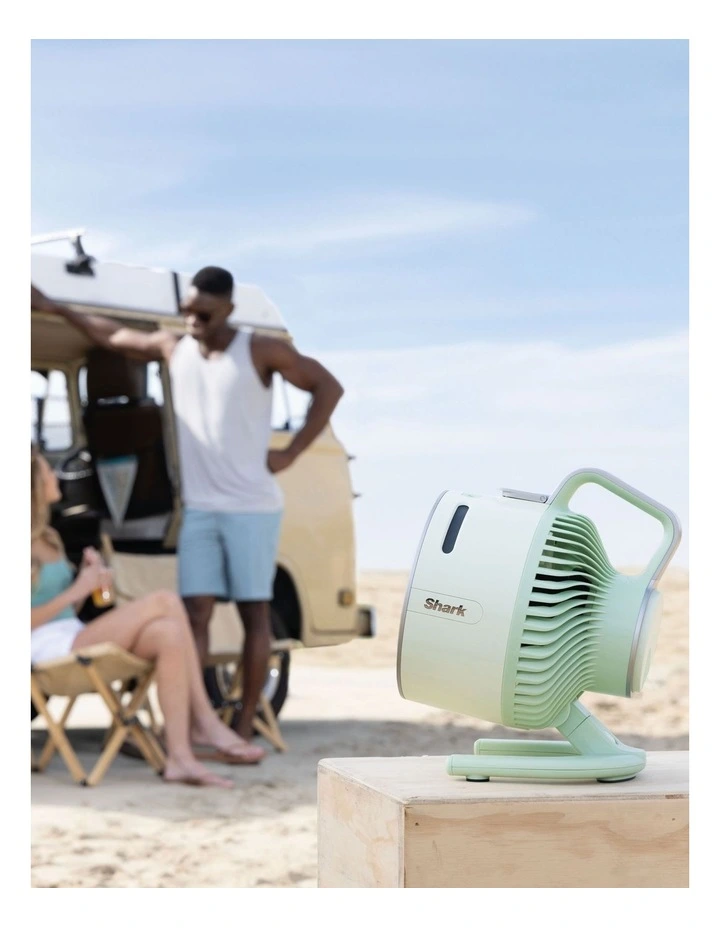 FlexBreeze FA052QGNANZ HydroGo Misting Portable Fan in Honey Dew image 2