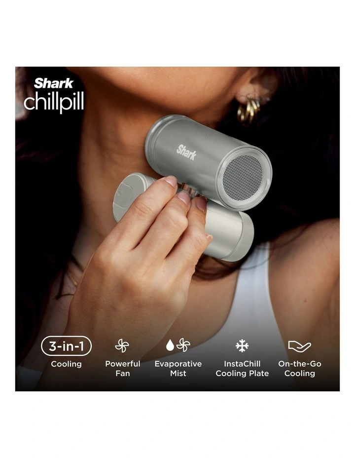 Shark ChillPill 3-in-1 Personal Cooling System in Rose Gold, FA022GDANZ image 2