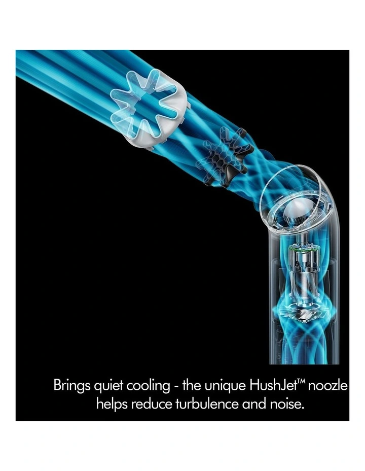 Dyson HushJet Mini Cool fan (Stone/Blush) image 7