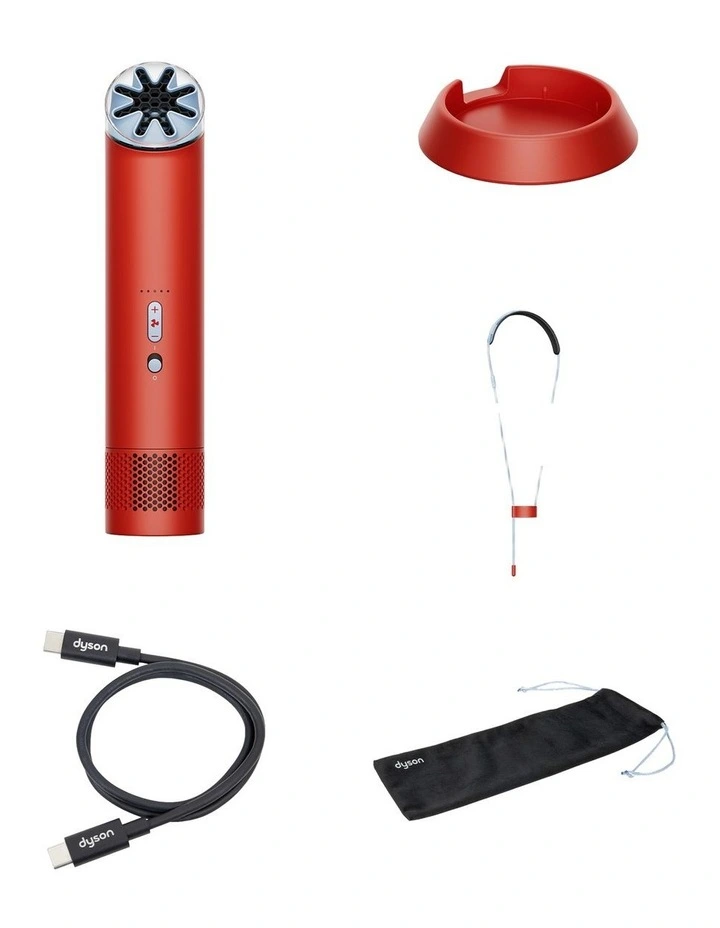 Dyson HushJet Mini Cool fan (Carnelian/Sky) image 3