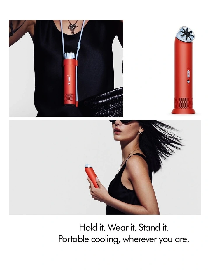 Dyson HushJet Mini Cool fan (Carnelian/Sky) image 5