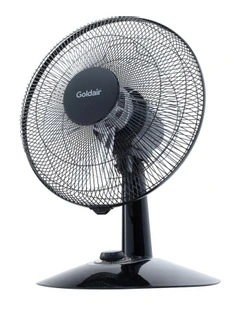 Whisper Quiet Desk Fan 30cm in Black