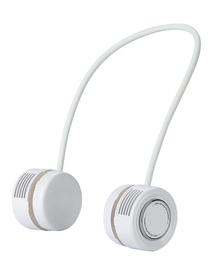 Rechargeable Neck Fan GCPNF100 in White image 1