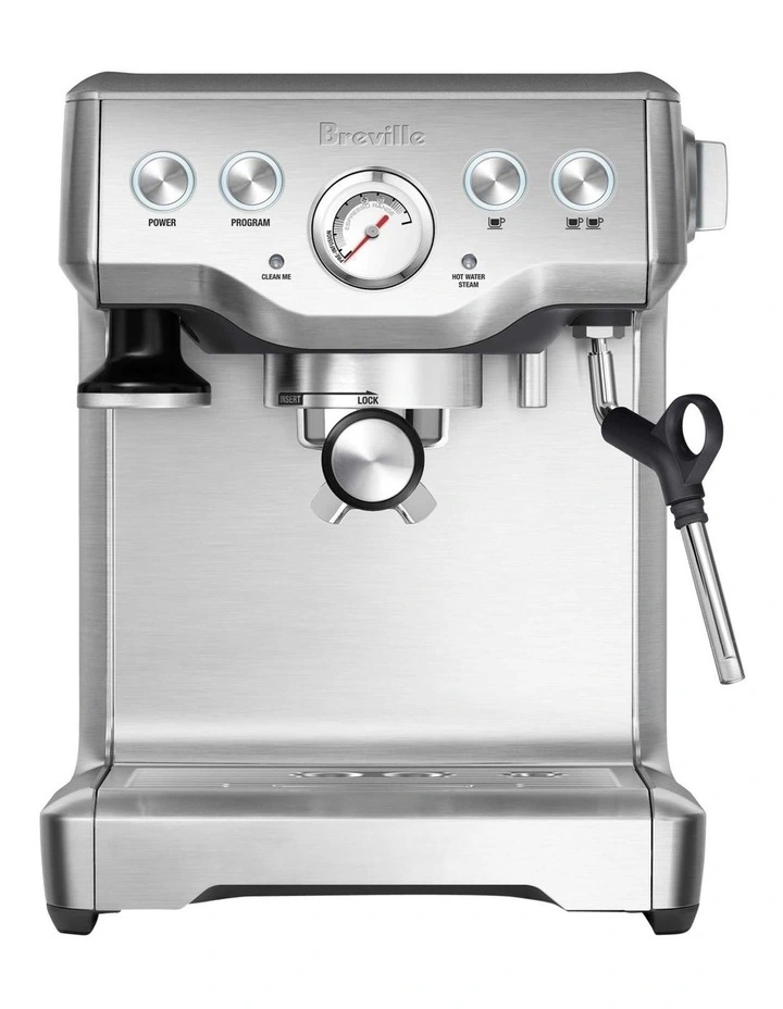 Breville The infuser Coffee Machine Brushed Stainless Steel BES840 MYER