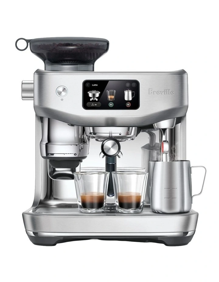 the Oracle Jet, Brushed Stainless Steel Coffee Machine BES985BSS4IAN1 image 1