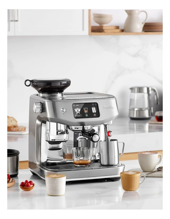 the Oracle Jet, Brushed Stainless Steel Coffee Machine BES985BSS4IAN1 image 2