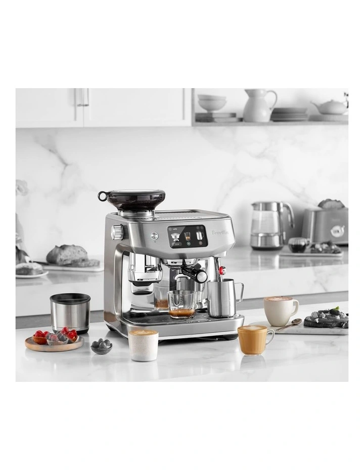 the Oracle Jet, Brushed Stainless Steel Coffee Machine BES985BSS4IAN1 image 2