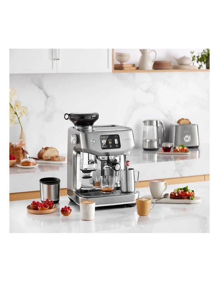the Oracle Jet, Brushed Stainless Steel Coffee Machine BES985BSS4IAN1 image 2