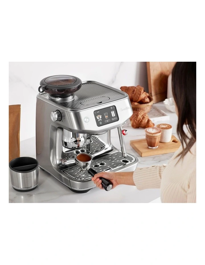 the Oracle Jet, Brushed Stainless Steel Coffee Machine BES985BSS4IAN1 image 6