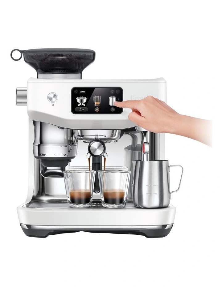 the Oracle Jet, Sea Salt, Coffee Machine BES985SST4IAN1 image 4