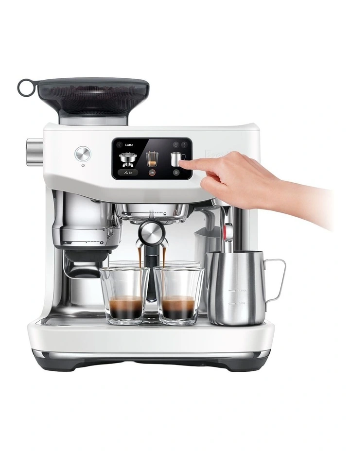 the Oracle Jet, Sea Salt, Coffee Machine BES985SST4IAN1 image 4