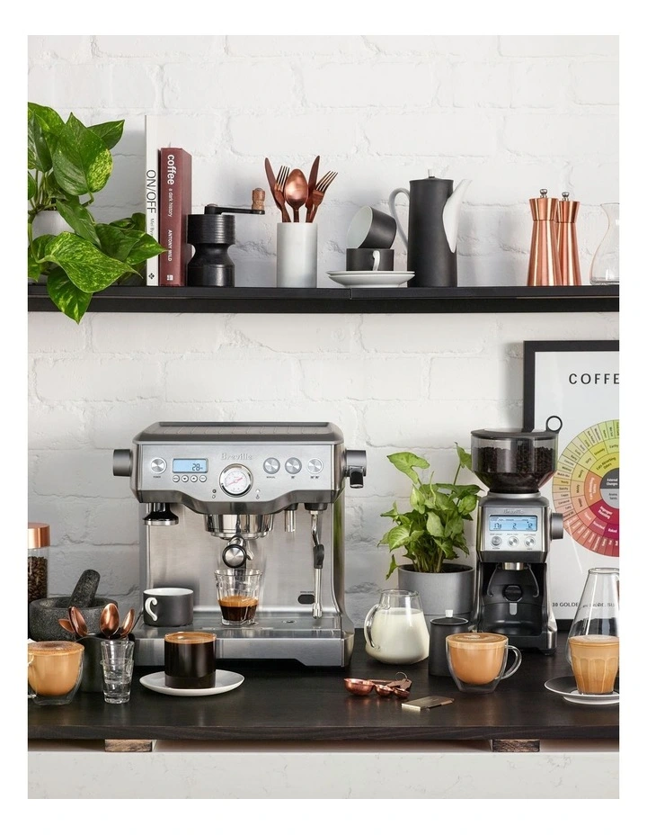 The Dual Boiler Espresso Machine in Brushed Stainless Steel BES920BSS image 2