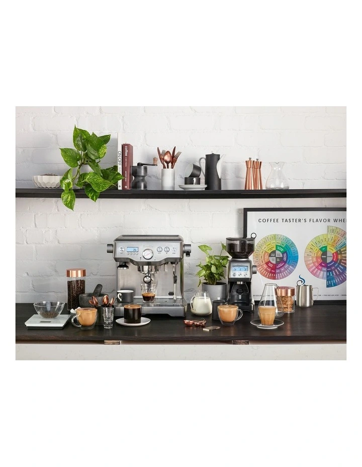 The Dual Boiler Espresso Machine in Brushed Stainless Steel BES920BSS image 2