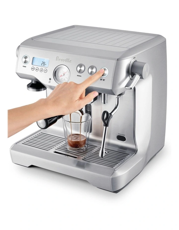 The Dual Boiler Espresso Machine in Brushed Stainless Steel BES920BSS image 5