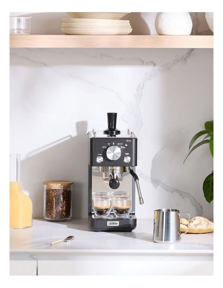 Origins Slimline Espresso Machine in Black image 2