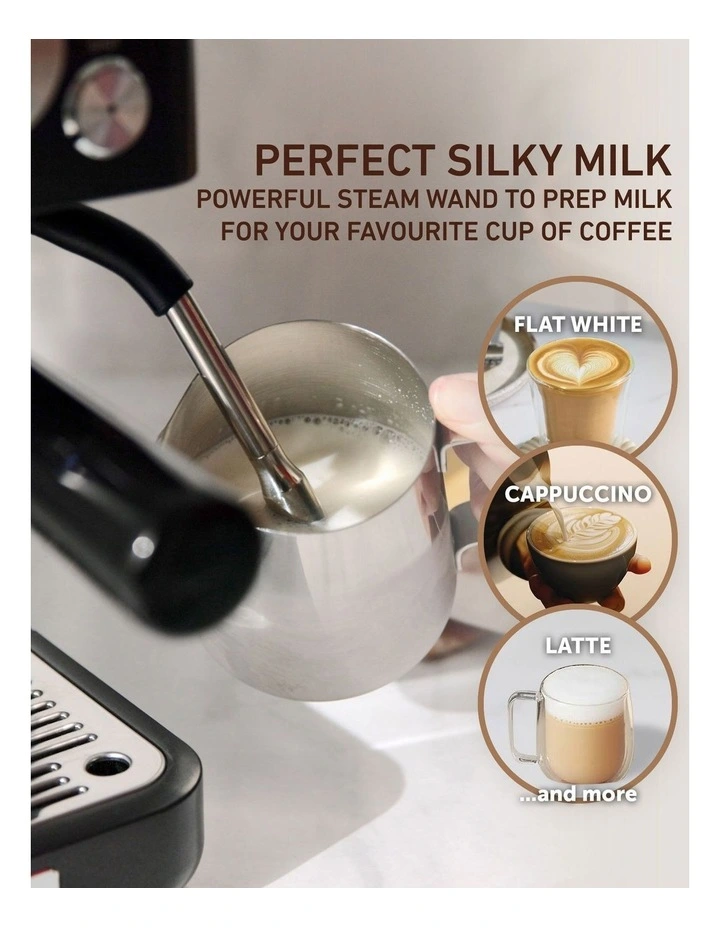Origins Slimline Espresso Machine in Black image 6