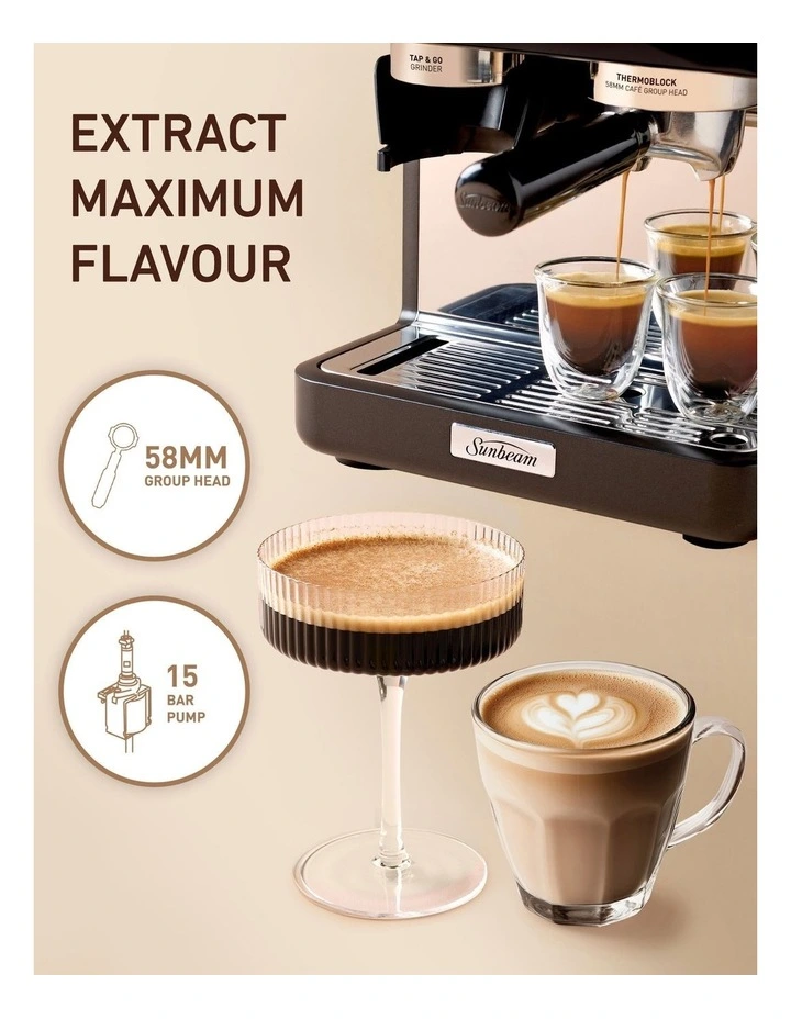 Origins Classic Espresso Machine in Black image 6