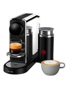 CitiZ & Milk Platinum Capsule Coffee Machine BEC550PSS4JAN1