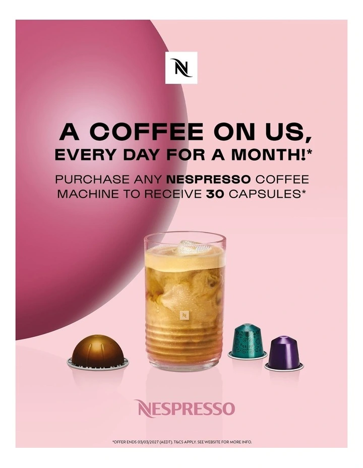 CitiZ & Milk Platinum Capsule Coffee Machine BEC550PSS4JAN1 image 7