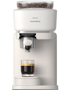 Baristina Espresso Machine BAR300/00 in Cloud White