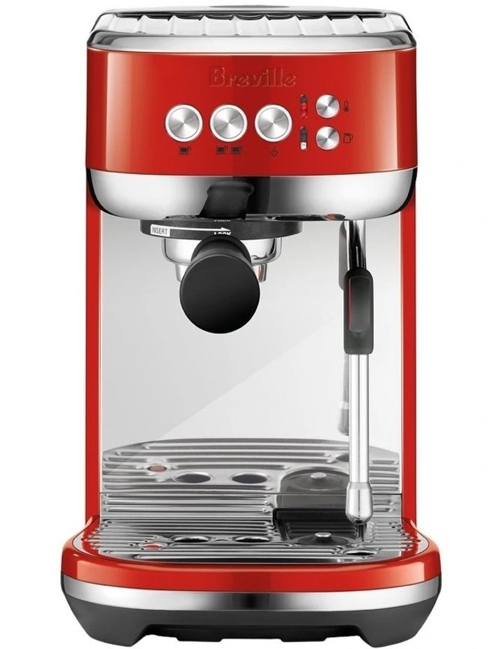 The Bambino Plus Coffee Machine in Pomodoro Rosso BES500PMR4IAN1 image 4