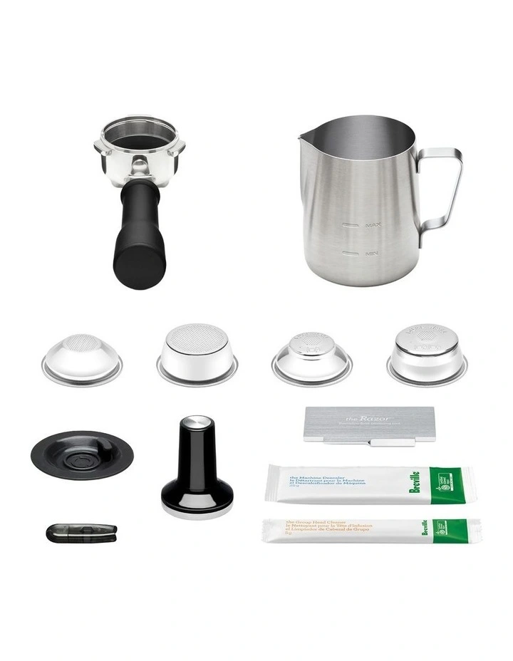 The Bambino Plus Coffee Machine in Pomodoro Rosso BES500PMR4IAN1 image 6