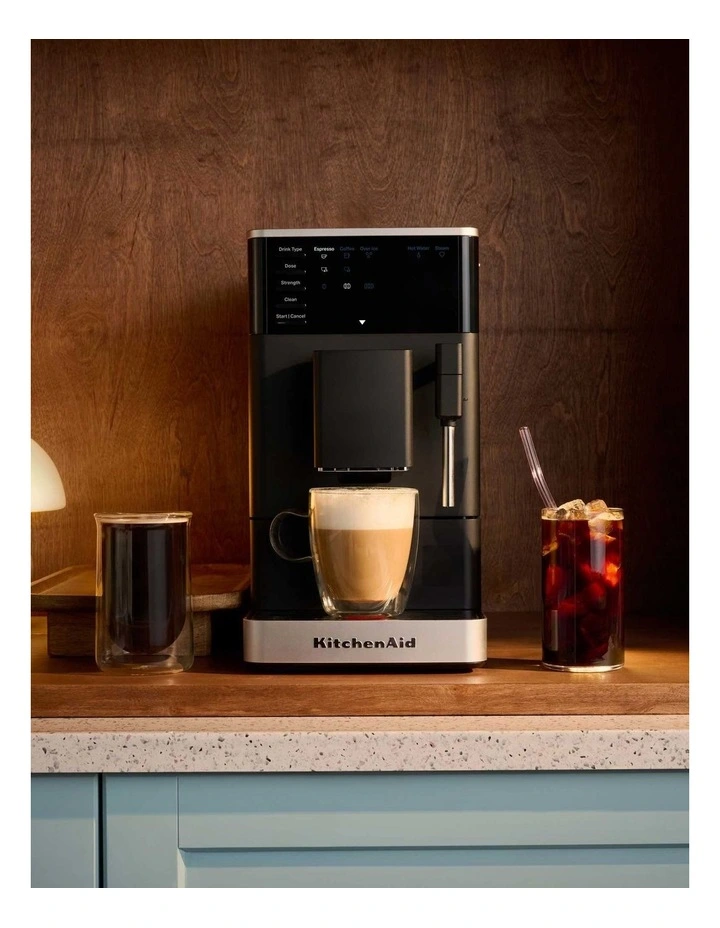KF2 Fully Automatic Espresso Machine with Iced Coffee in Matte Black 5KES8452ABM image 2