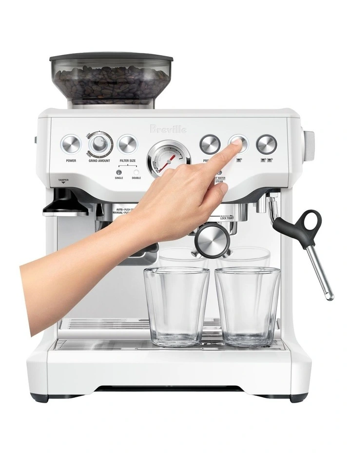 The Barista Express in Sea Salt BES870SST4IAN1 image 4