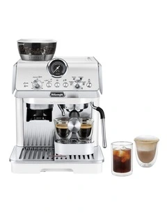 La Specialista Arte Evo with Cold Brew Coffee Machine in White EC9255W2