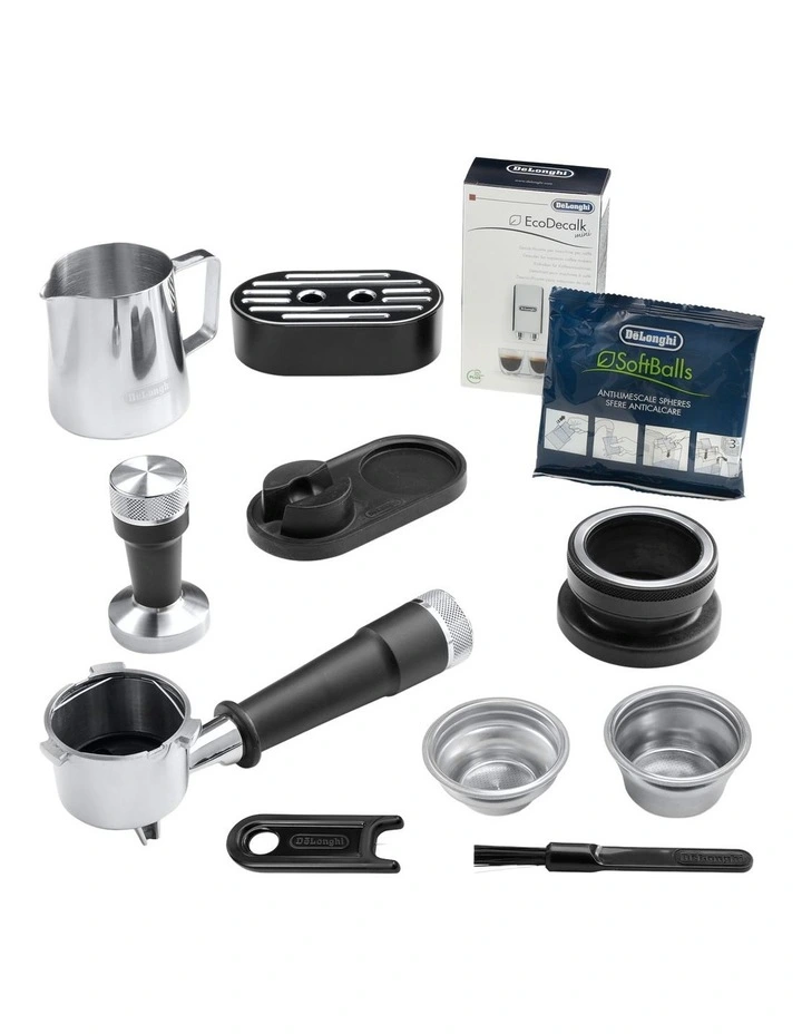 La Specialista Arte Manual Coffee Machine in Metal Black EC9155MB2 image 4