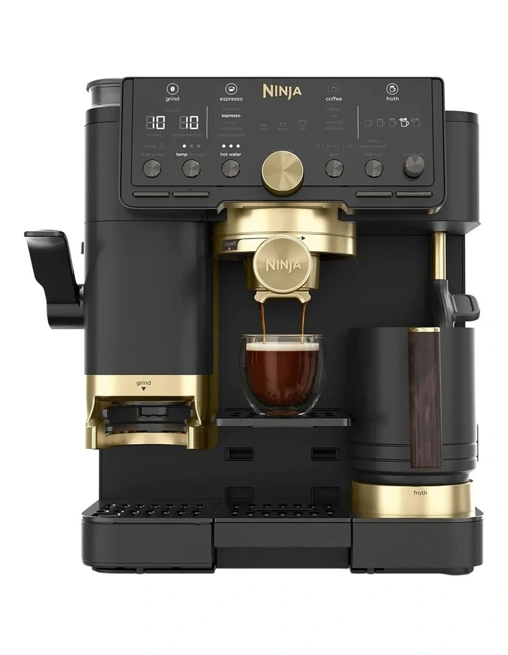 Ninja Luxe Caf Pro Espresso Machine by David Beckham ES771BKANZ image 1