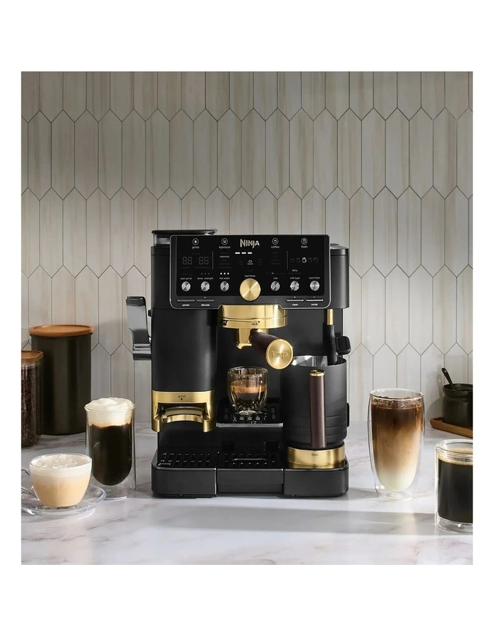 Ninja Luxe Caf Pro Espresso Machine by David Beckham ES771BKANZ image 3
