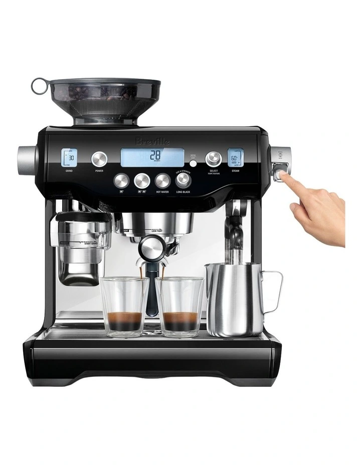 The Oracle Coffee Machine in Black Sesame BES980BKS image 3