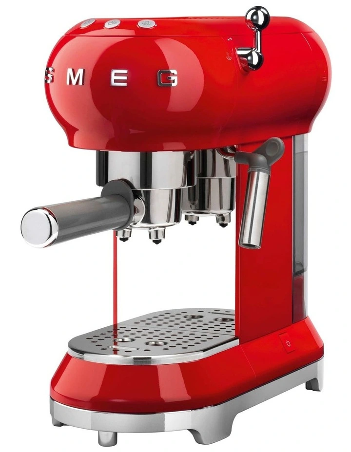 Manual Coffee Machine Red ECF01RDAU image 2