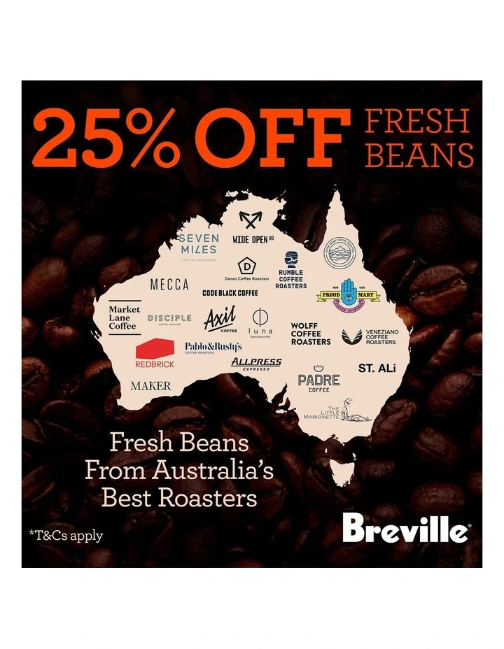 The Barista Touch Coffee Machine in Brushed Stainless Steel BES880BSS image 3