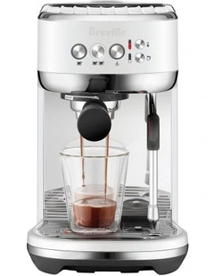 the Bambino Plus Coffee Machine in Sea Salt BES500SST
