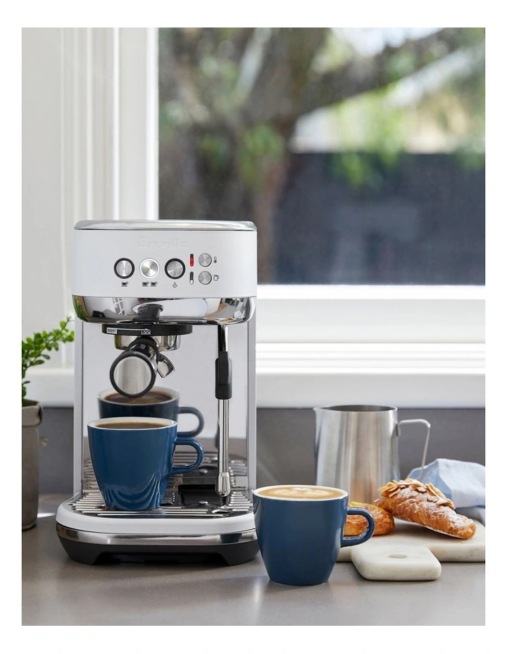the Bambino Plus Coffee Machine in Sea Salt BES500SST image 2