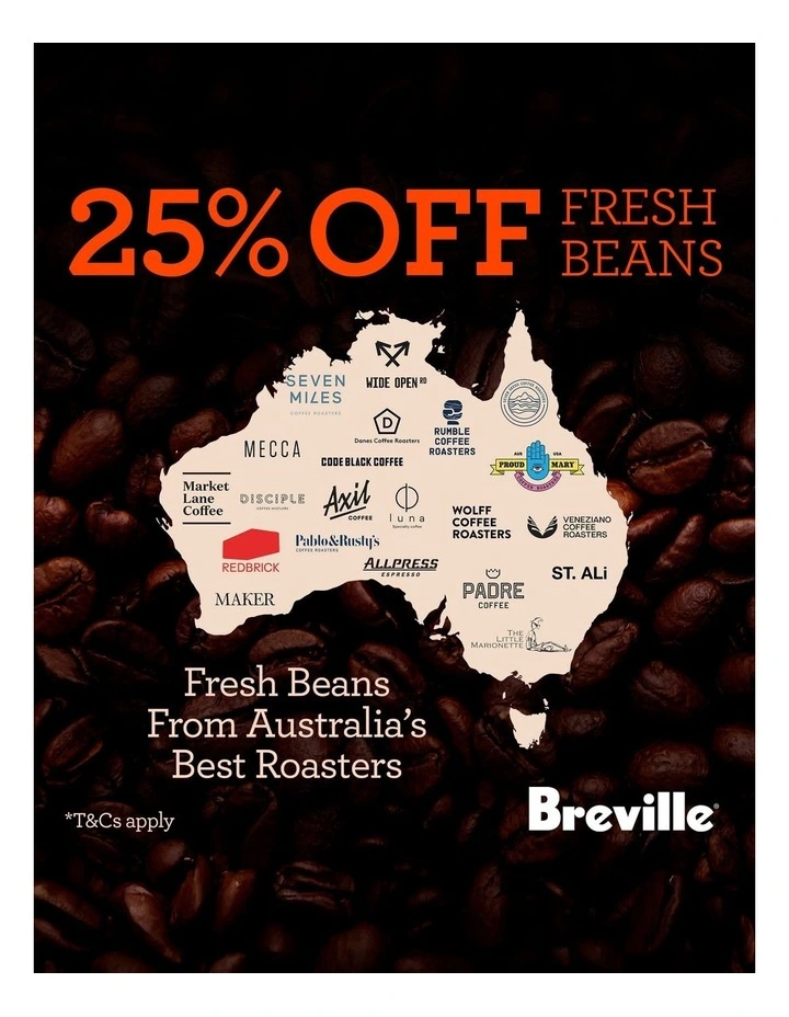 the Bambino Plus Coffee Machine in Sea Salt BES500SST image 3